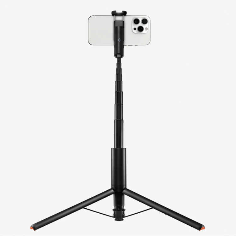 Spigen SGP Velo MAGSAFE AUTO-OPEN ΑΣΥΡΜΑΤΟ Selfie Stick Bluetooth Remote ΤΡΙΠΟΔΑΣ 360 - S541W - ΜΑΥΡΟ - AMP09336